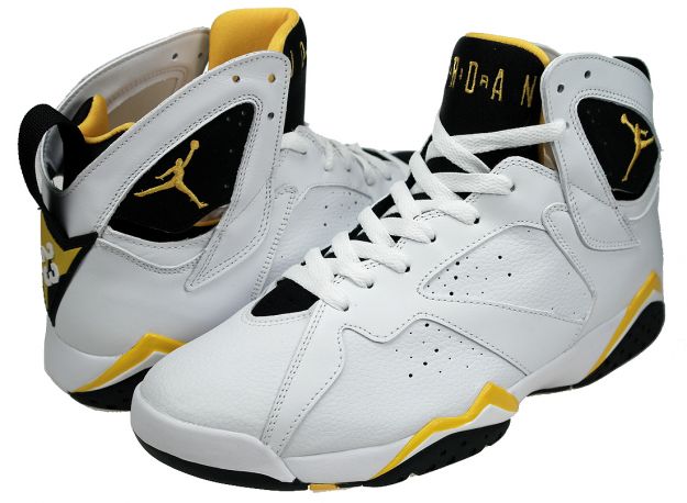 Yellow cheap jordan 7